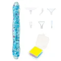 Stylo peinture diamant résine lumineuse 6 têtes – Couleur Blue A