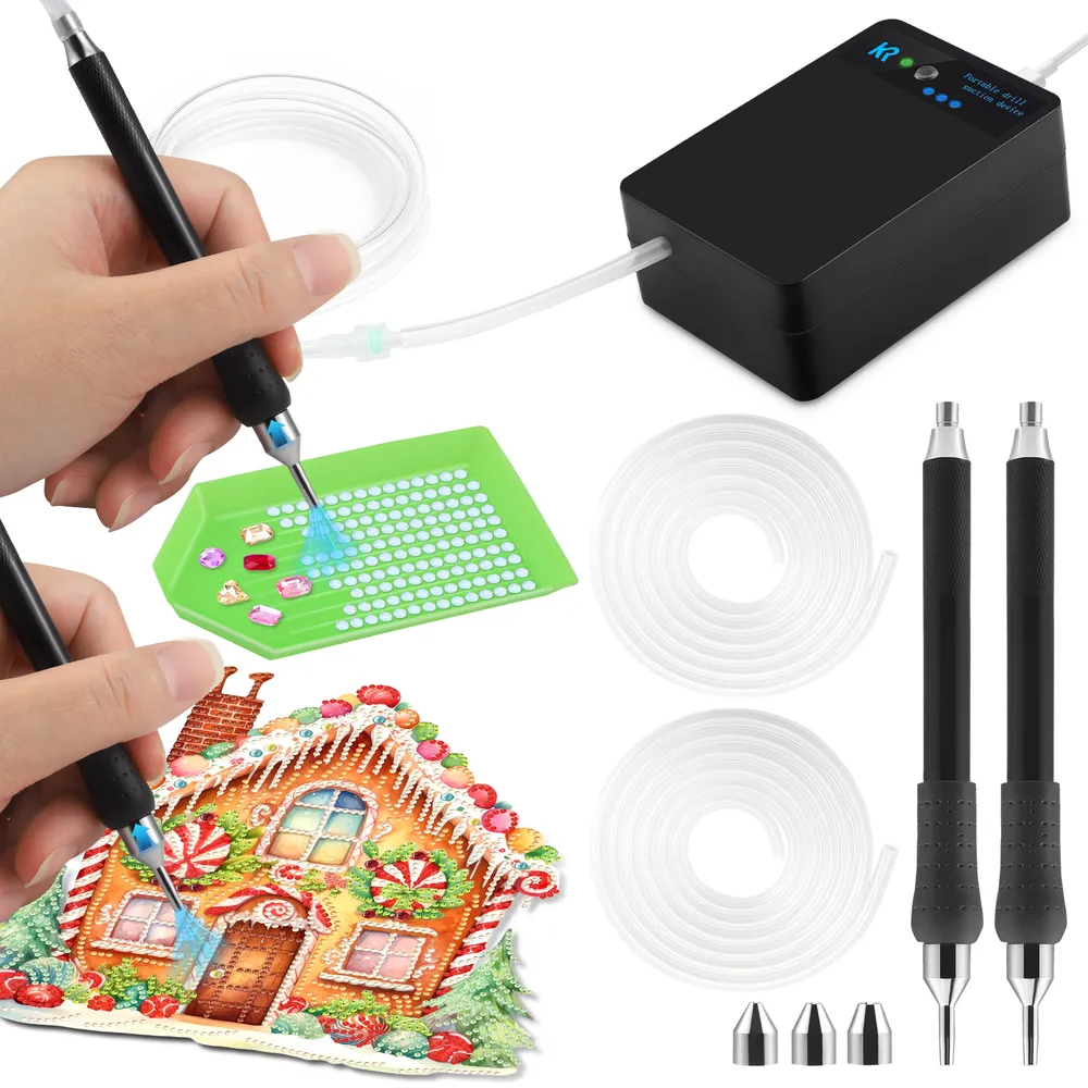 Stylo peinture diamant sans fil