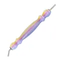 Stylo résine peinture diamant double extrémité – Couleur XBJ G-YellowPurple