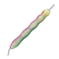 Stylo résine peinture diamant double extrémité – Couleur XBJ H-PinkGreen