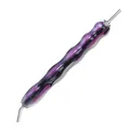 Stylo résine peinture diamant double extrémité – Couleur XBJ H-PurpleWhite