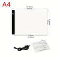 Table lumineuse LED A4 A5 pour peinture diamant – Couleur A4 33.5X22.5cm