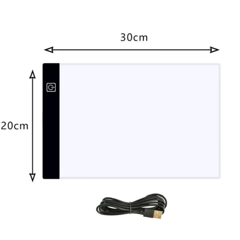 Table lumineuse LED A4 A5 pour peinture diamant