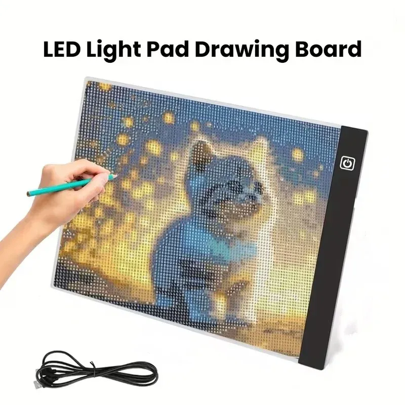 Tableau lumineux LED A3 A4 A5 intensité réglable