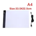 Tableau lumineux LED A3 A4 A5 intensité réglable – Couleur big A4 33.5X22.5CM