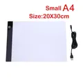 Tableau lumineux LED A3 A4 A5 intensité réglable – Couleur Smal A4 20X30M