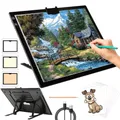 Tablette lumineuse A3 rechargeable pour peinture diamant – 1