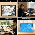 Tablette lumineuse LED A3 rechargeable pour peinture diamant – 6