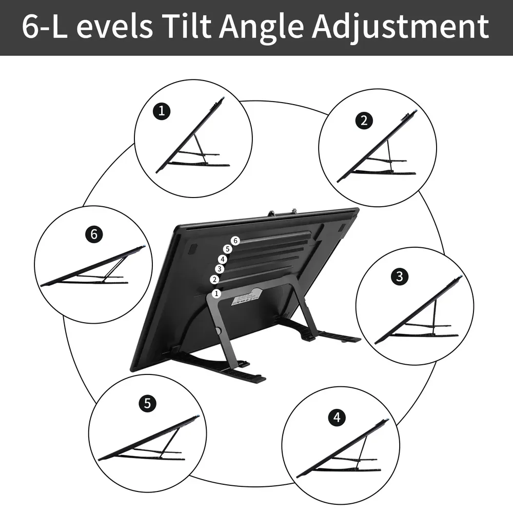 Tablette lumineuse LED A3 réglable avec support pour peinture diamant