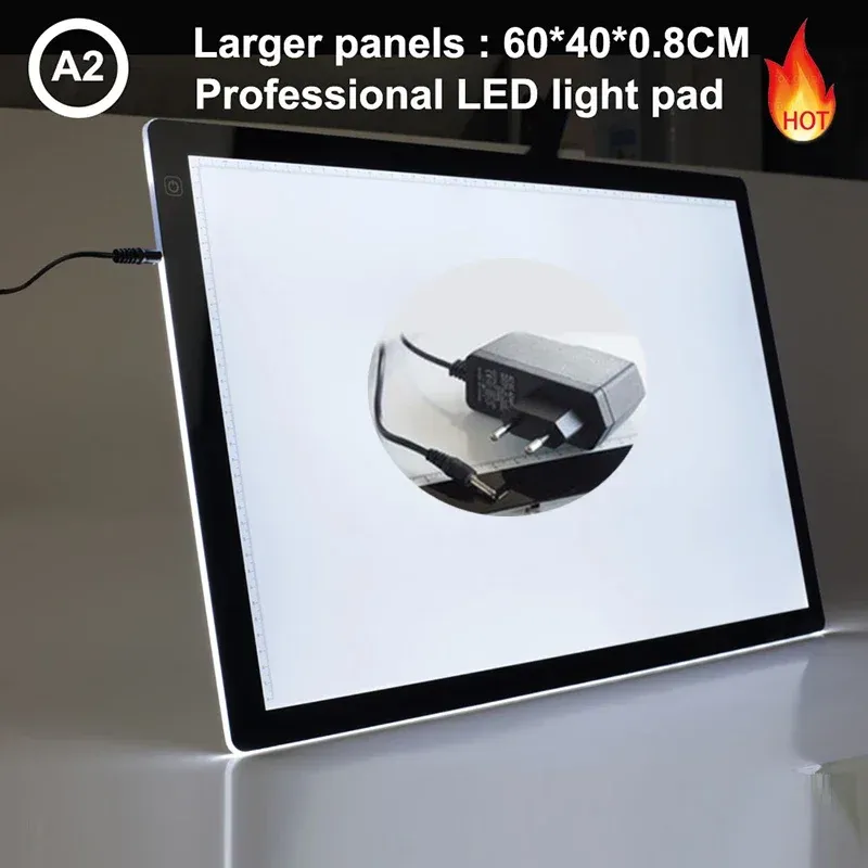 Tablette lumineuse LED A4 A3 A2 pour peinture diamant