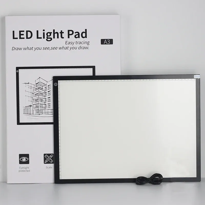 Tablette lumineuse LED A4 A3 A2 pour peinture diamant