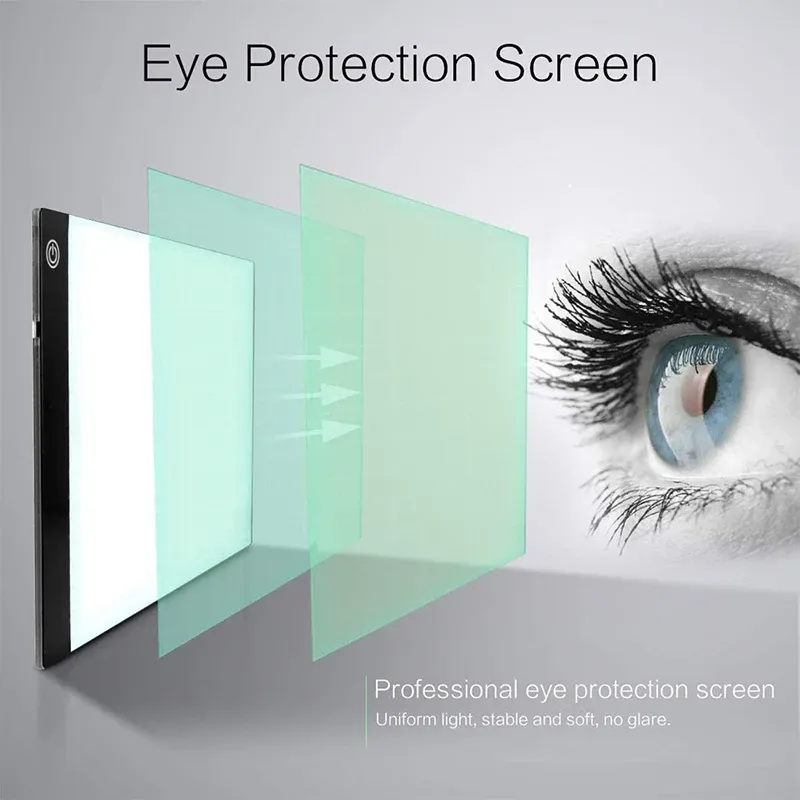 Tablette lumineuse LED A4 A5 pour peinture diamant