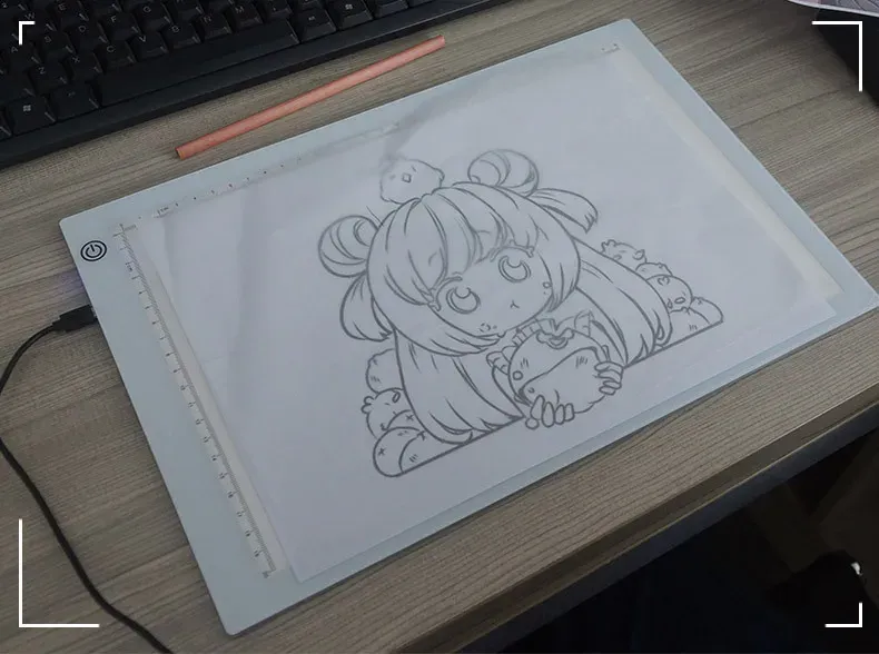 Tablette lumineuse LED A4 A5 pour peinture diamant