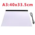 Tampon lumineux LED A3 A4 A5 intensité réglable – Couleur A3(40x33.5cm)
