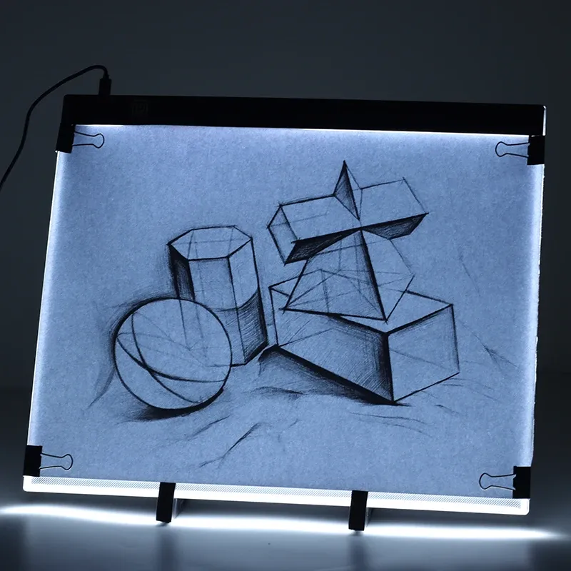 Tampon lumineux LED A3 A4 A5 intensité réglable
