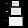 Tampon lumineux LED A3 A4 A5 intensité variable – 6
