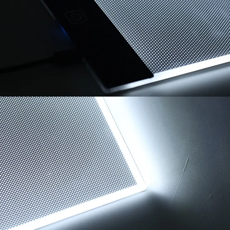 Tampon lumineux LED A3 A4 A5 intensité variable