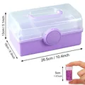 Valise de rangement pour peinture diamant à trois niveaux – 3