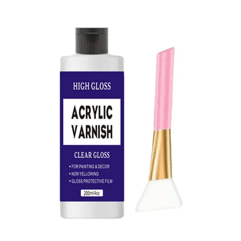 Vernis brillant pour peinture diamant 20 à 200 ml