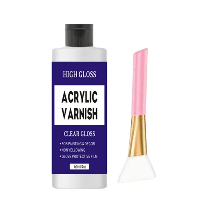 Vernis brillant pour peinture diamant 20 à 200 ml